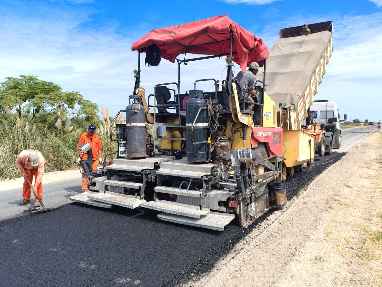 Se ejecutan tareas complementarias a la obra de la ruta provincial A 03